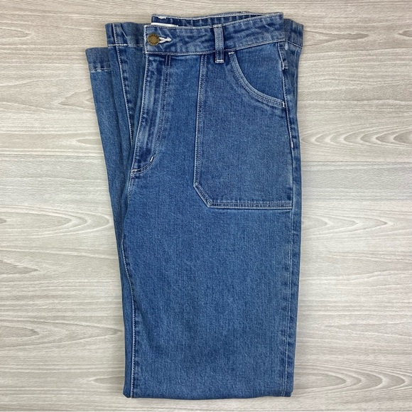 ROLLA'S Eastcoast Flare High Rise G' Day Mate Jeans Vintage Blue Size 30 - Picture 7 of 13